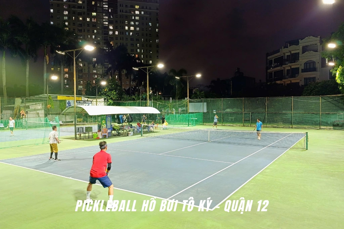 Pickleball Hồ Bơi Tô Ký – Quận 12