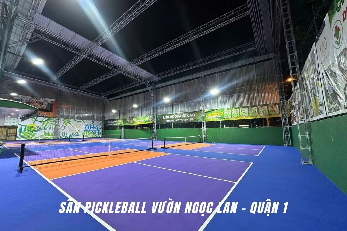 Sân Pickleball Vườn Ngọc Lan – Quận 1