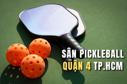 Tất cả sân pickleball Quận 4 cho người chơi khu vực lân cận