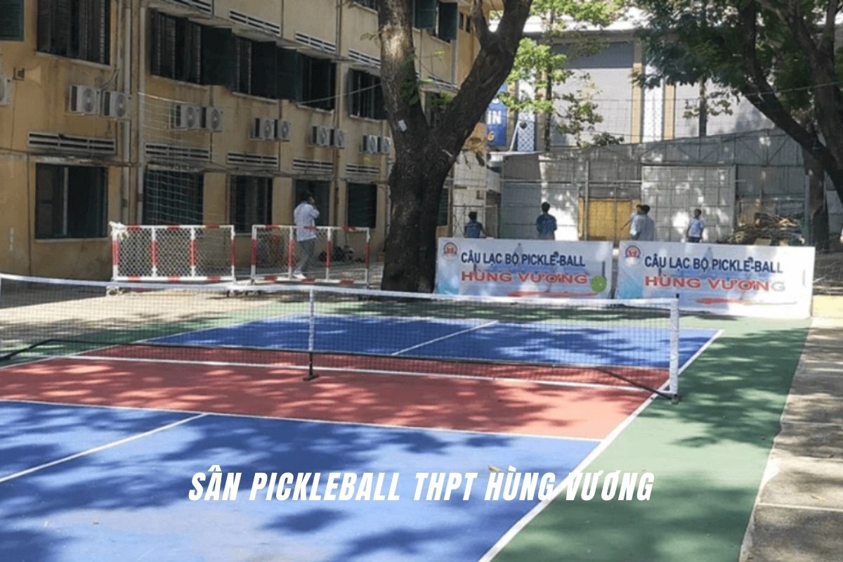 Sân Pickleball Quận 5 – Trường THPT Hùng Vương