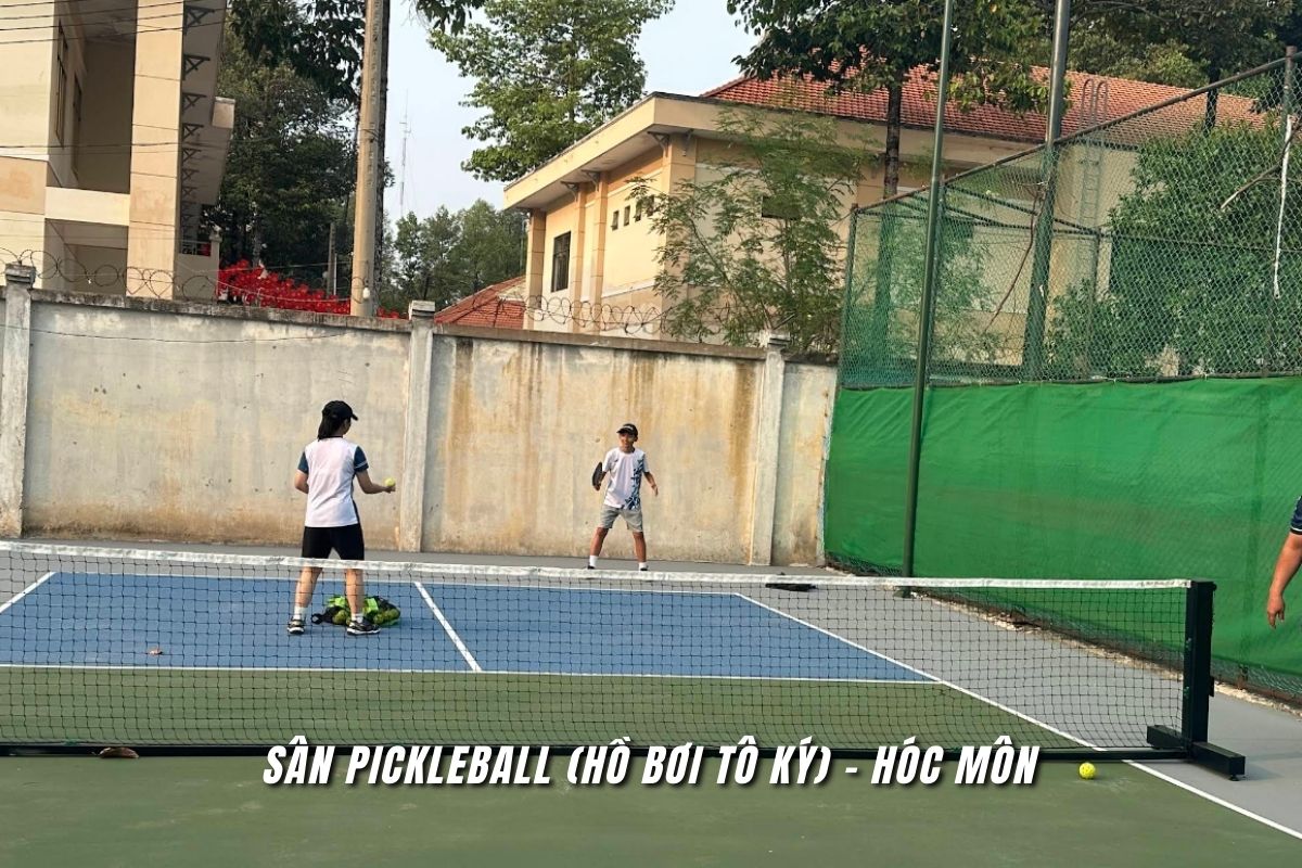 Sân pickleball (Hồ bơi Tô Ký)