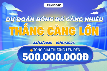 Đường Đua Nhà Tiên Tri FoxScore Là Gì? Hướng Dẫn Tham Gia & Tổng Giải Thưởng lên Đến 500 Triệu đồng