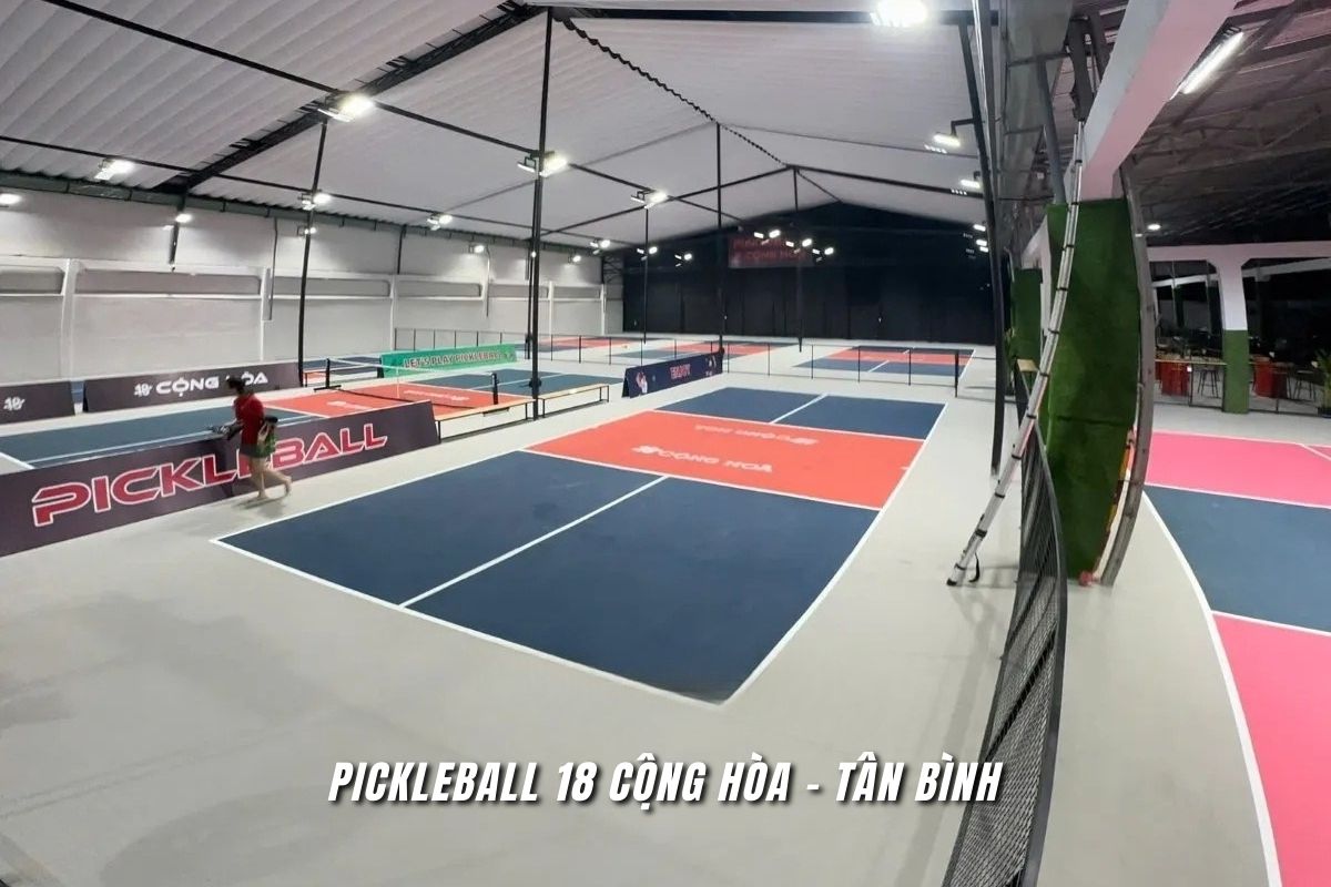 Pickleball 18 Cộng Hòa