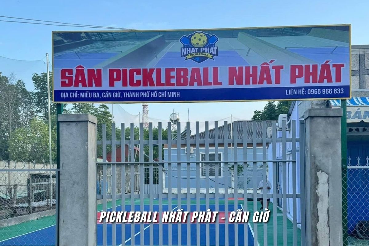 Sân pickleball Nhất Phát - Cần Giờ