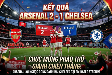 Kết Quả Arsenal - Ngoại Hạng Anh Mới Nhất, Tỉ Số, Đối Đầu