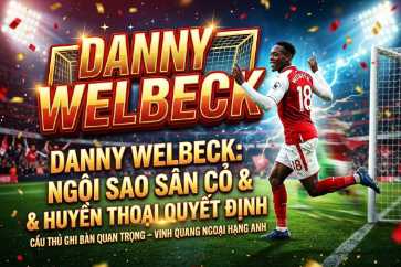 Danny Welbeck tiếp tục tỏa sáng trong màu áo Brighton
