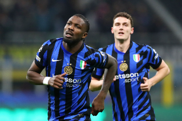 Thuram và Dumfries bùng nổ giúp Inter Milan ngược dòng nghẹt thở trước Como